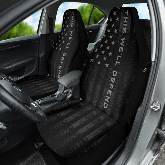 THIS WELL DEFEND FRONT SEAT COVER SET NT Freedom Over Fear Industries