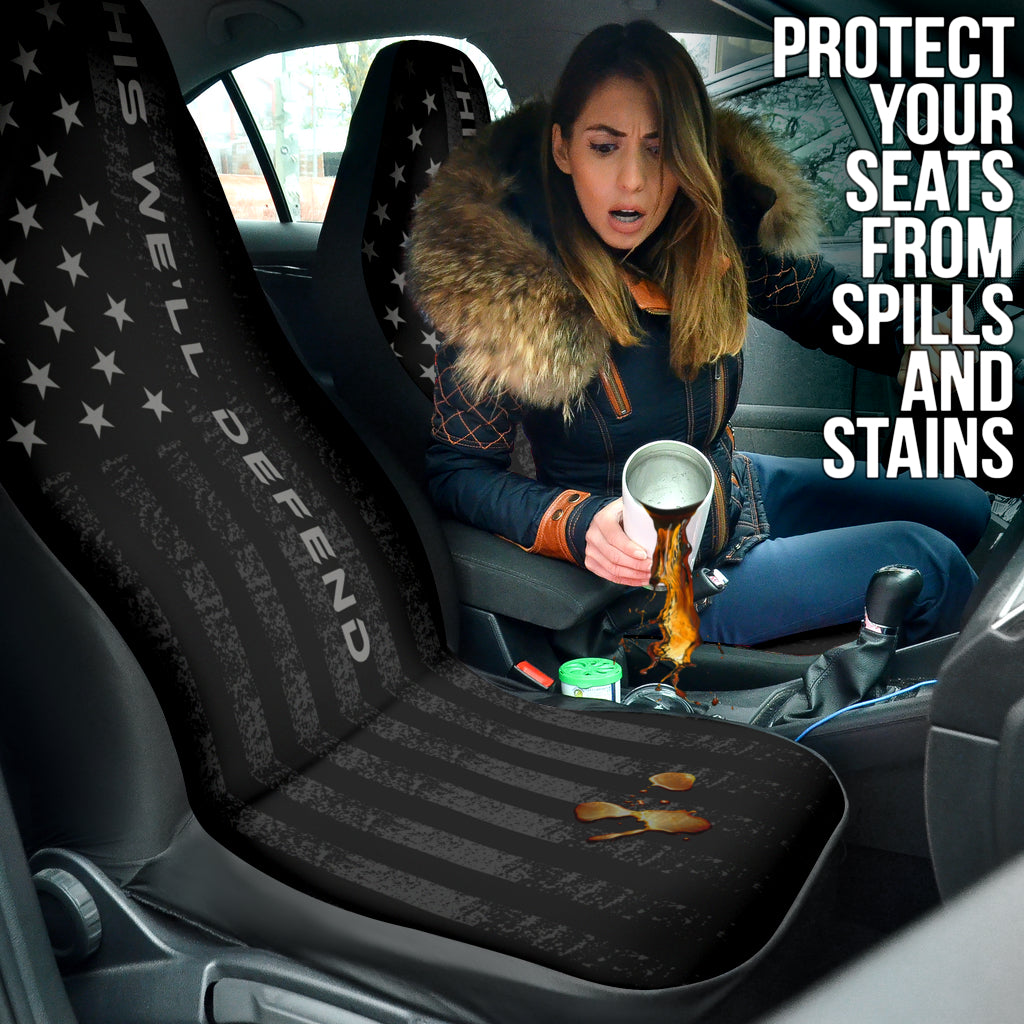 THIS WELL DEFEND FRONT SEAT COVER SET NT Freedom Over Fear Industries