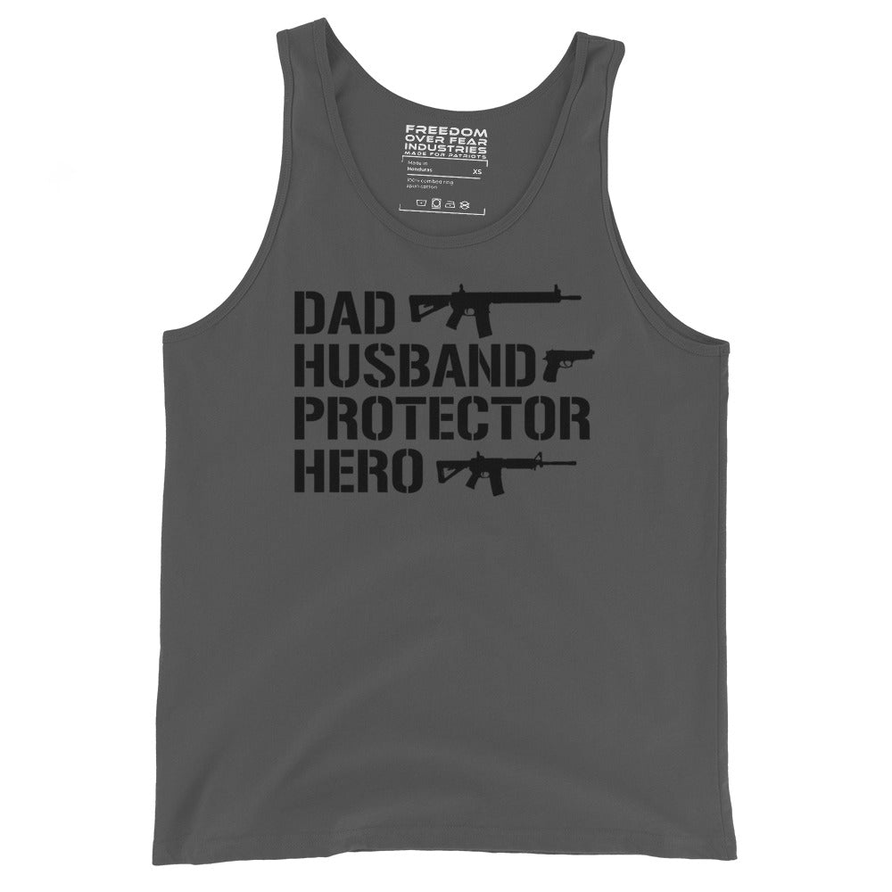 Dad Husband Protector Hero Freedom Over Fear Industries