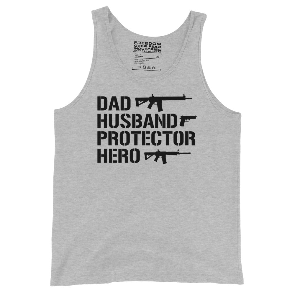 Dad Husband Protector Hero Freedom Over Fear Industries