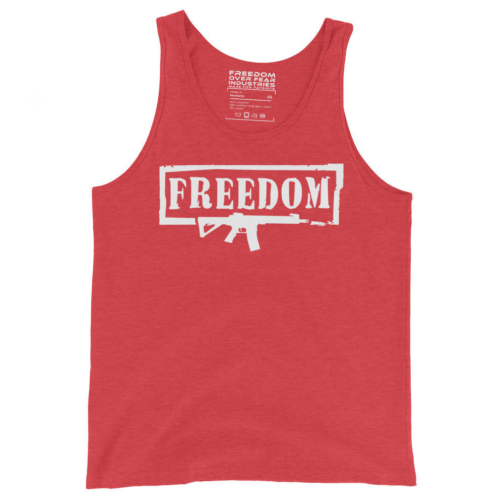 Freedom AR 2A 2nd Amendment USA American Gun Owner Rights Freedom Over Fear Industries