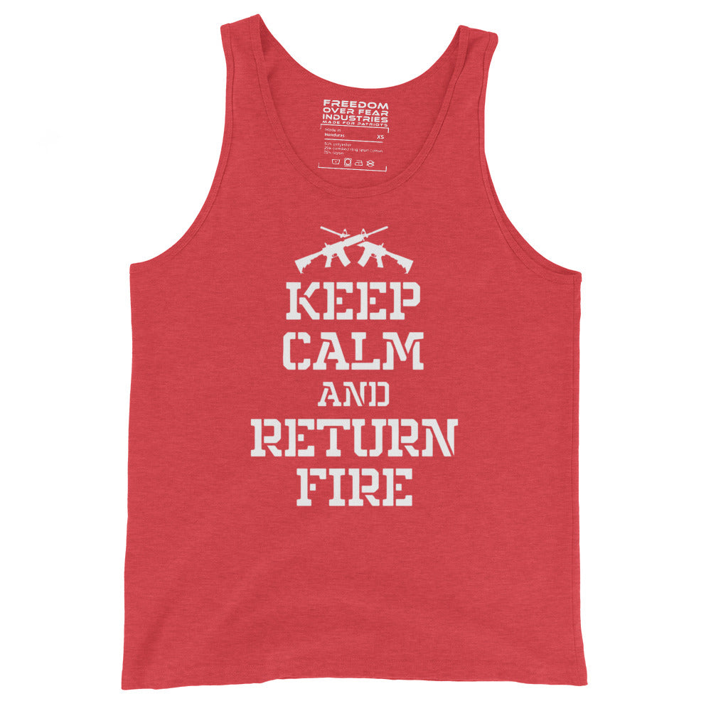 Keep Calm and Return Fire Freedom Over Fear Industries