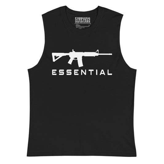 Essential Muscle Shirt Freedom Over Fear Industries