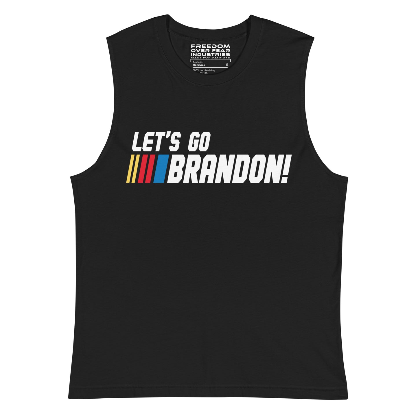 LGB Racing Muscle Shirt Freedom Over Fear Industries