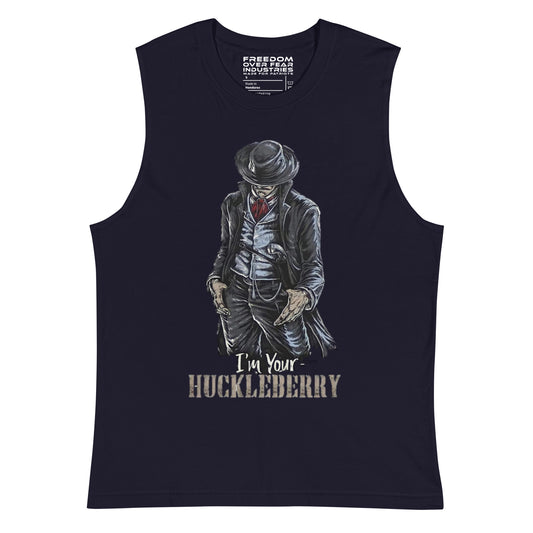 Huckleberry Muscle Shirt Freedom Over Fear Industries