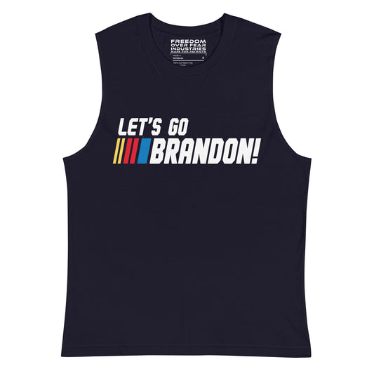 LGB Racing Muscle Shirt Freedom Over Fear Industries