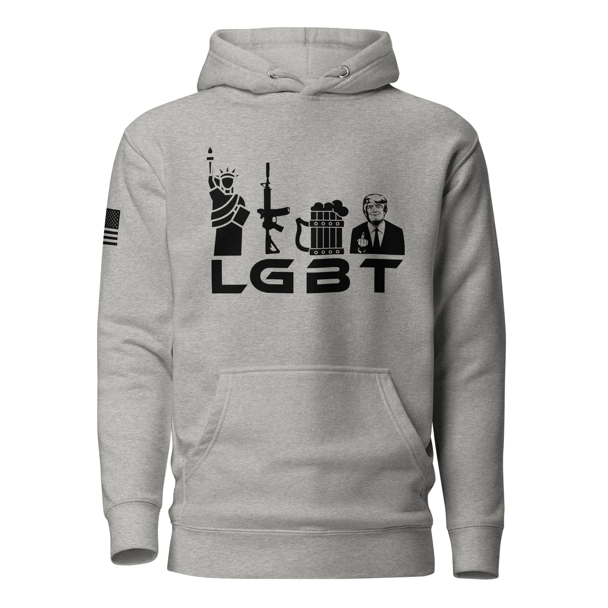 LGBT CH Hoodie Freedom Over Fear Industries