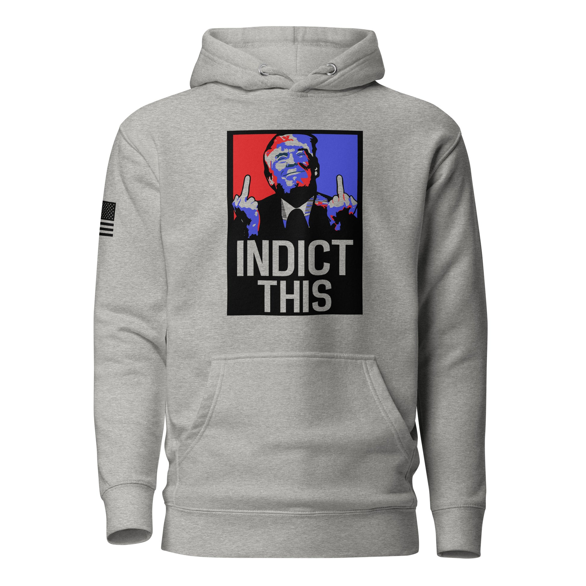 Trump Indict This Unisex Hoodie Freedom Over Fear Industries