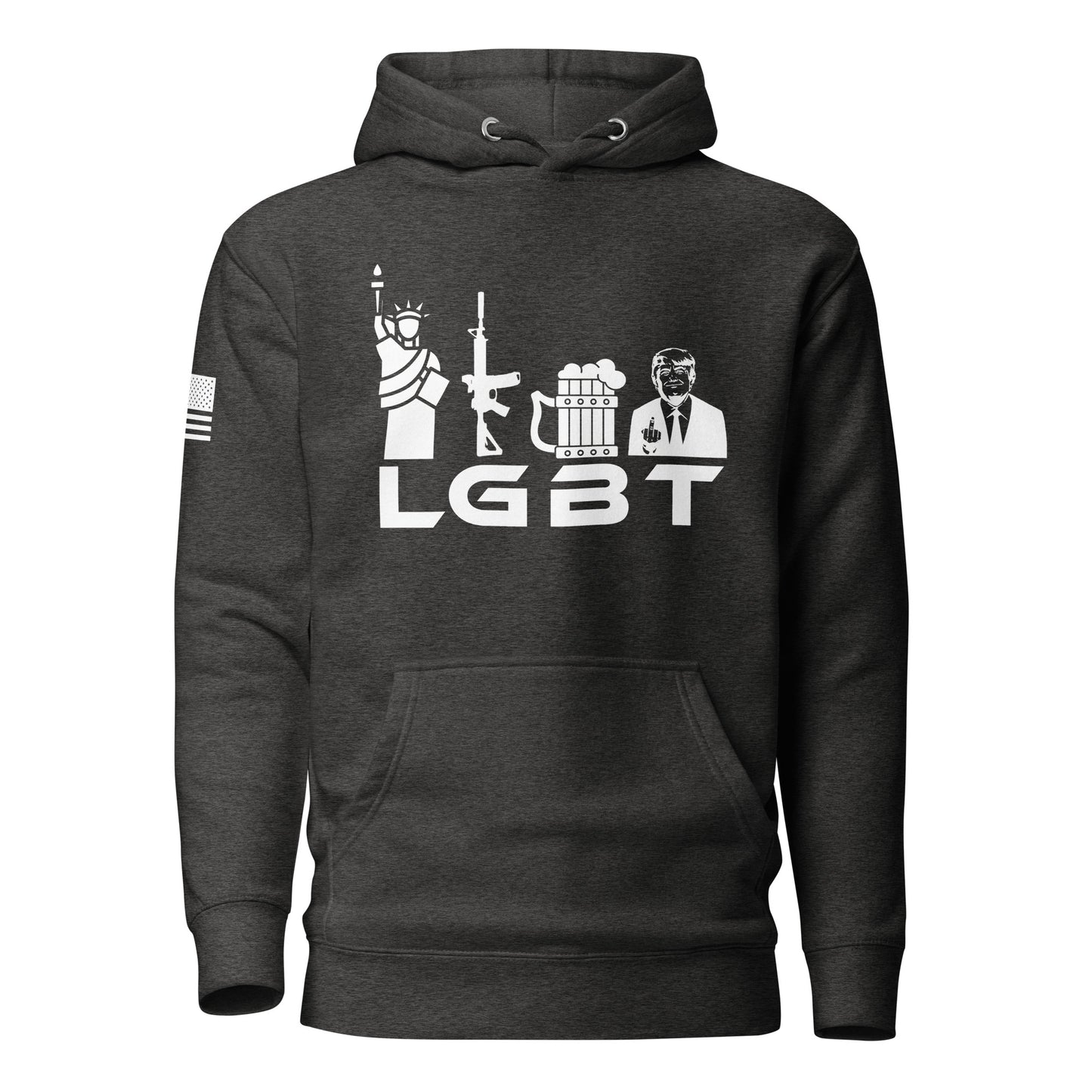 LGBT CH Hoodie Freedom Over Fear Industries