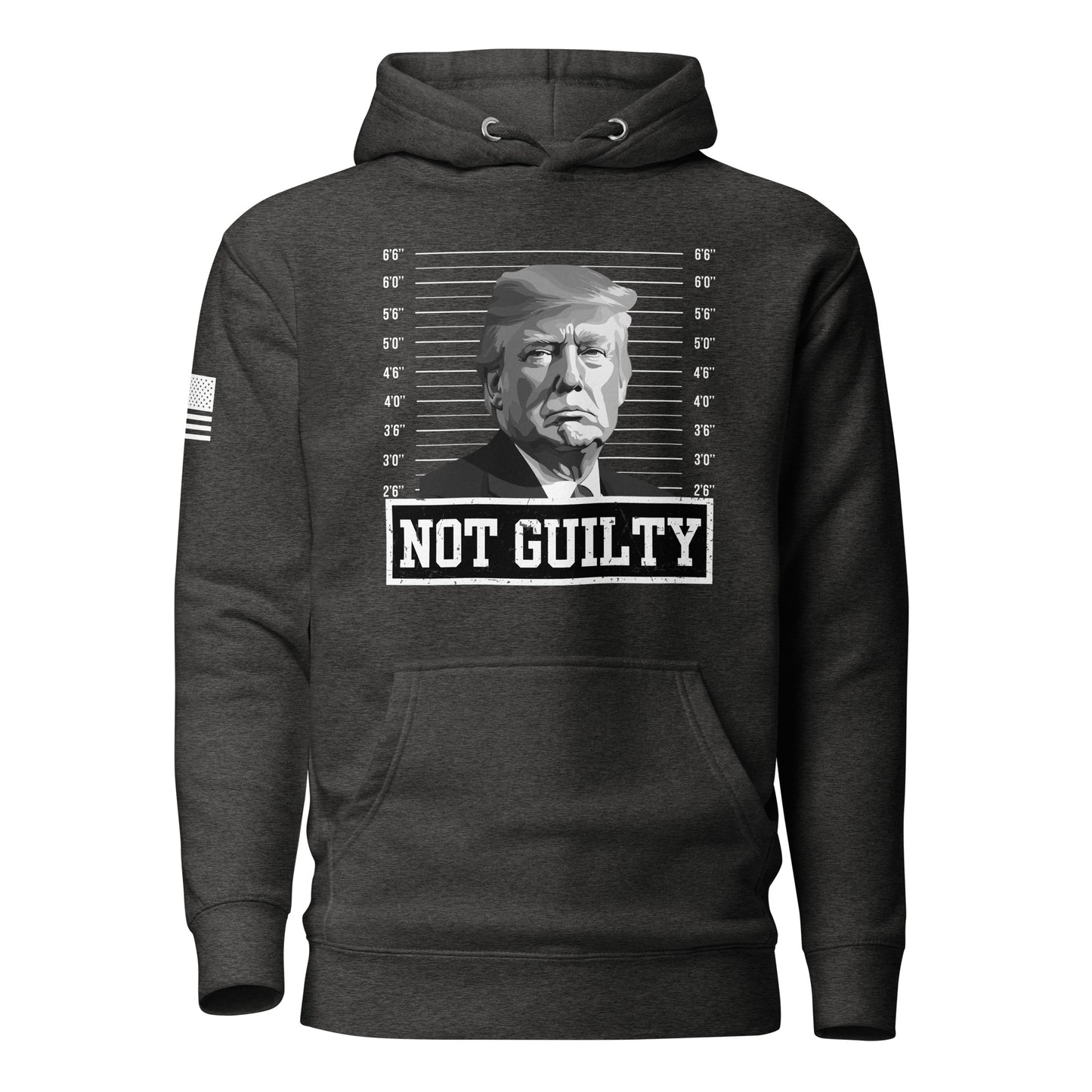 Trump Not Guilty Unisex Hoodie Freedom Over Fear Industries