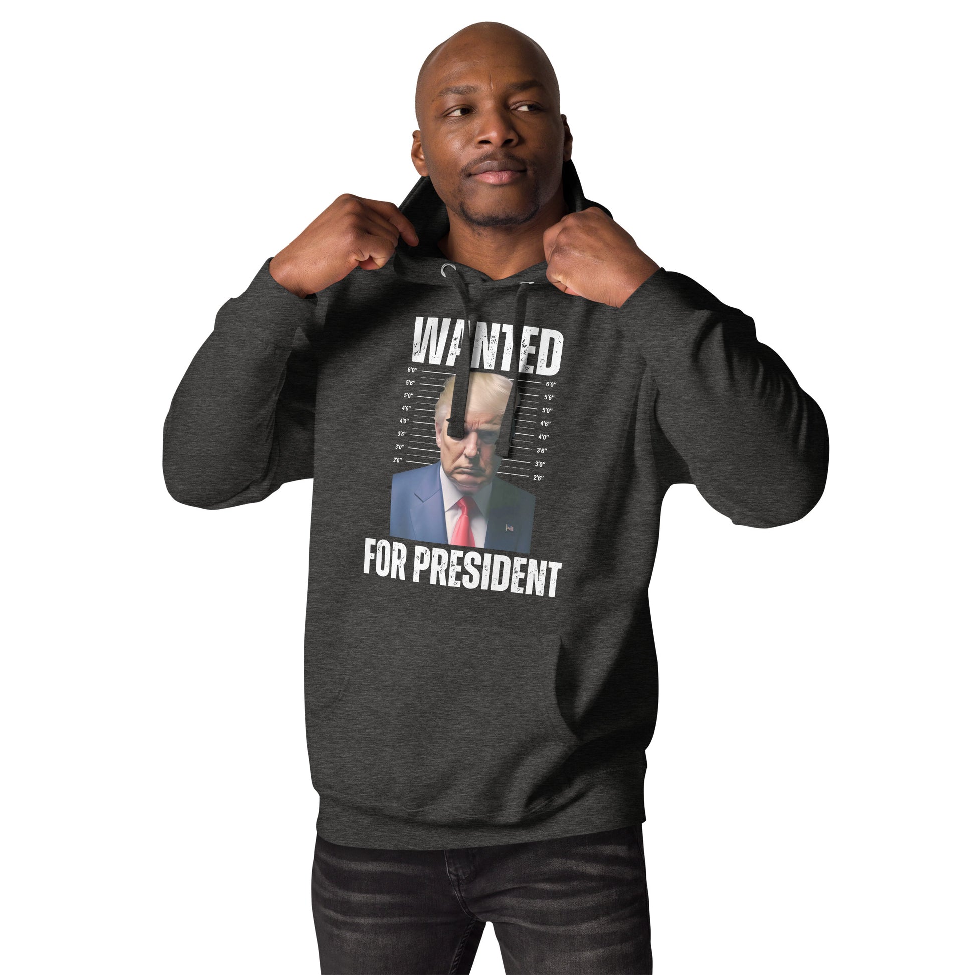 Trump Wanted For President Unisex Hoodie Freedom Over Fear Industries