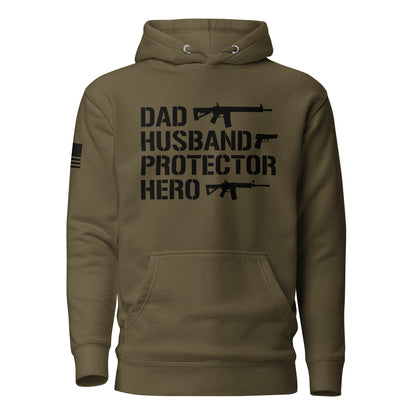 Dad Husband Protector Hero Freedom Over Fear Industries