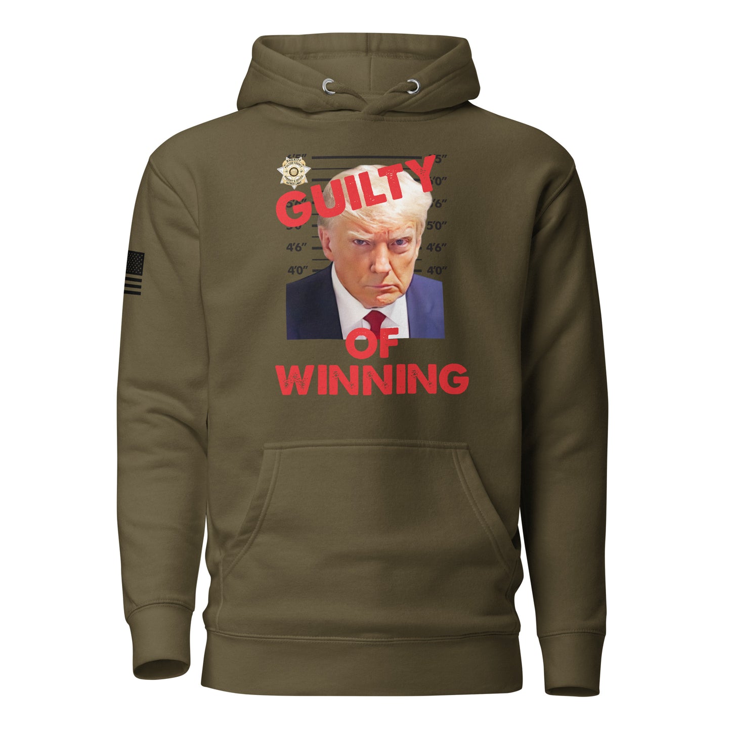 Trump Guilty Of Winning Unisex Hoodie Freedom Over Fear Industries