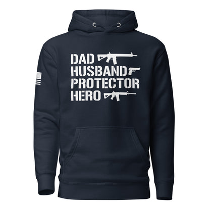 Dad Husband Protector Hero Freedom Over Fear Industries