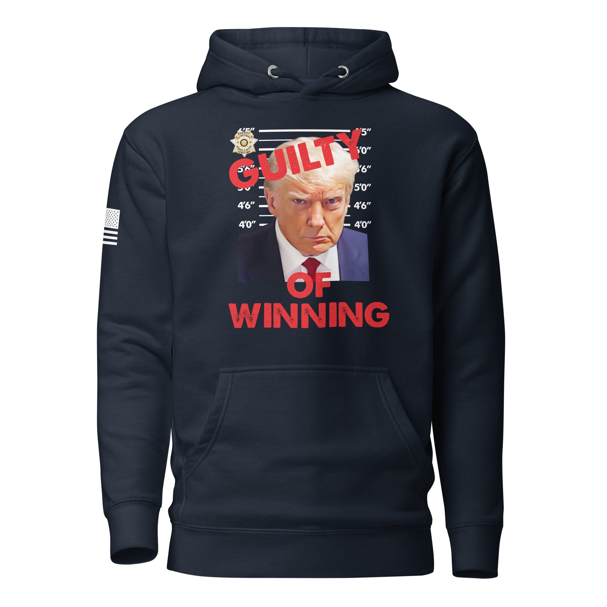 Trump Guilty Of Winning Unisex Hoodie Freedom Over Fear Industries