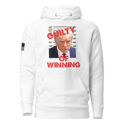 Trump Guilty Of Winning Unisex Hoodie Freedom Over Fear Industries