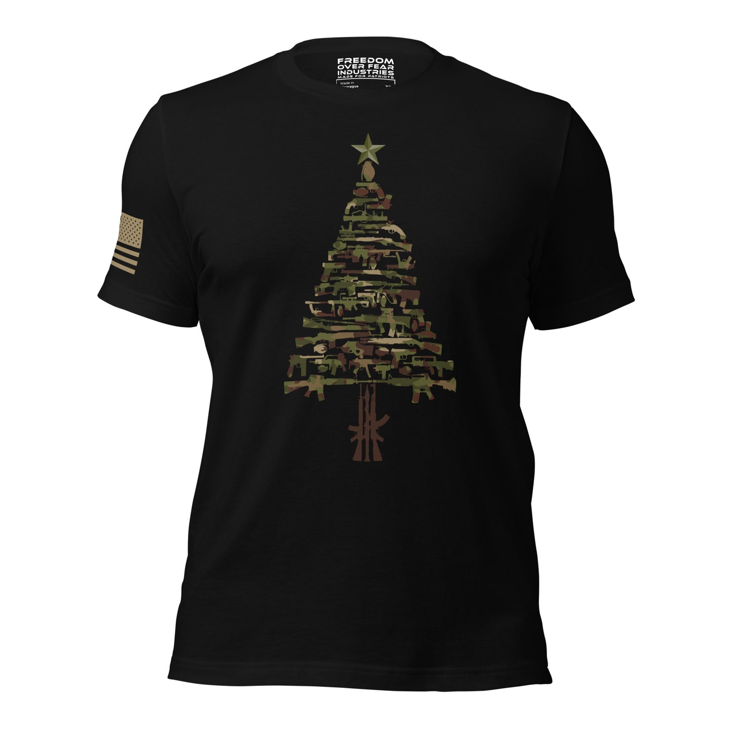 Oh Christmas Tree Men's T-Shirt Freedom Over Fear Industries