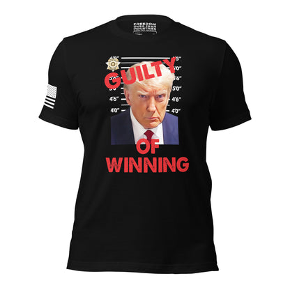 Trump Guilty Of Winning Men's T-Shirt Freedom Over Fear Industries
