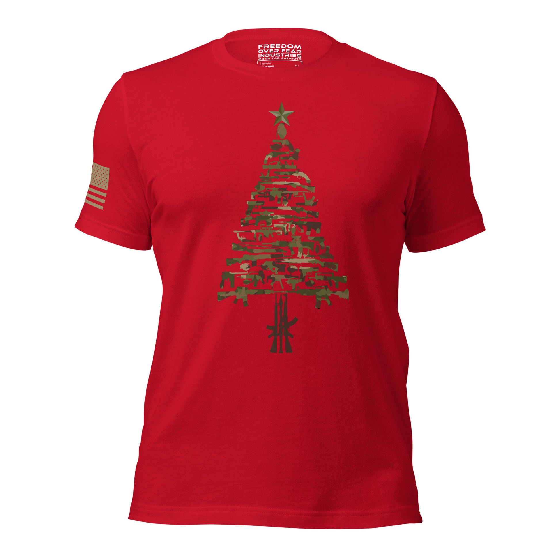 Oh Christmas Tree Men's T-Shirt Freedom Over Fear Industries