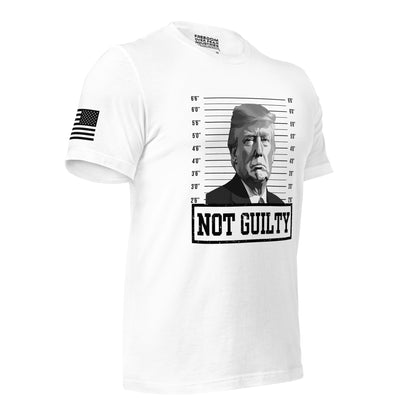 Trump Not Guilty Men's T-Shirt Freedom Over Fear Industries