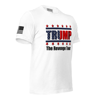 Trump The Revenge Tour Men's T-Shirt Freedom Over Fear Industries